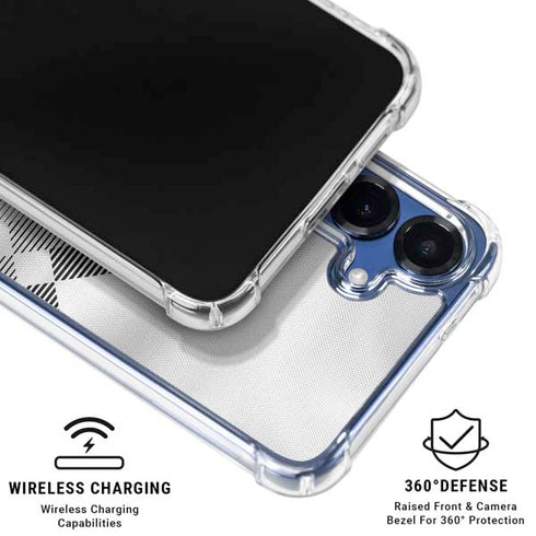 Germany Soccer Flag Galaxy S25 Clear Case